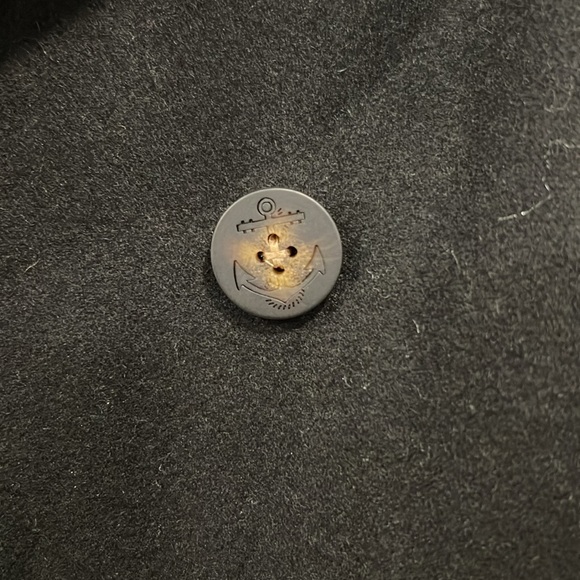 Lauren Ralph Lauren Men's Pea coat Black Wool-Blend Classic Fit 44R - Picture 8 of 8